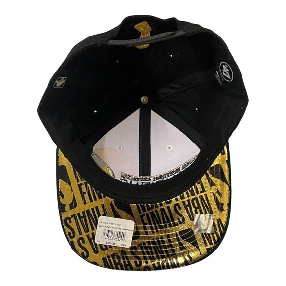'47 Brand Golden State Warriors 2022 NBA Finals Champions Midfield Snapback Cap - Picture 5 of 7